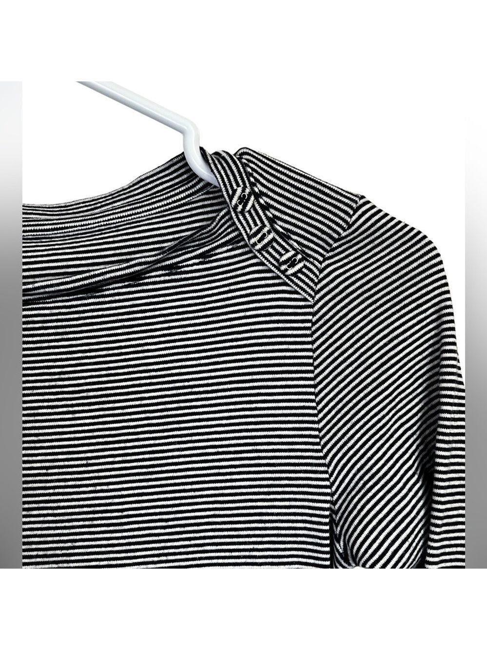 3/4 Sleeve Striped Top